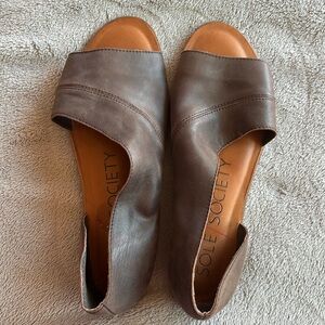 Sole Society Titanium Anzio Sandals